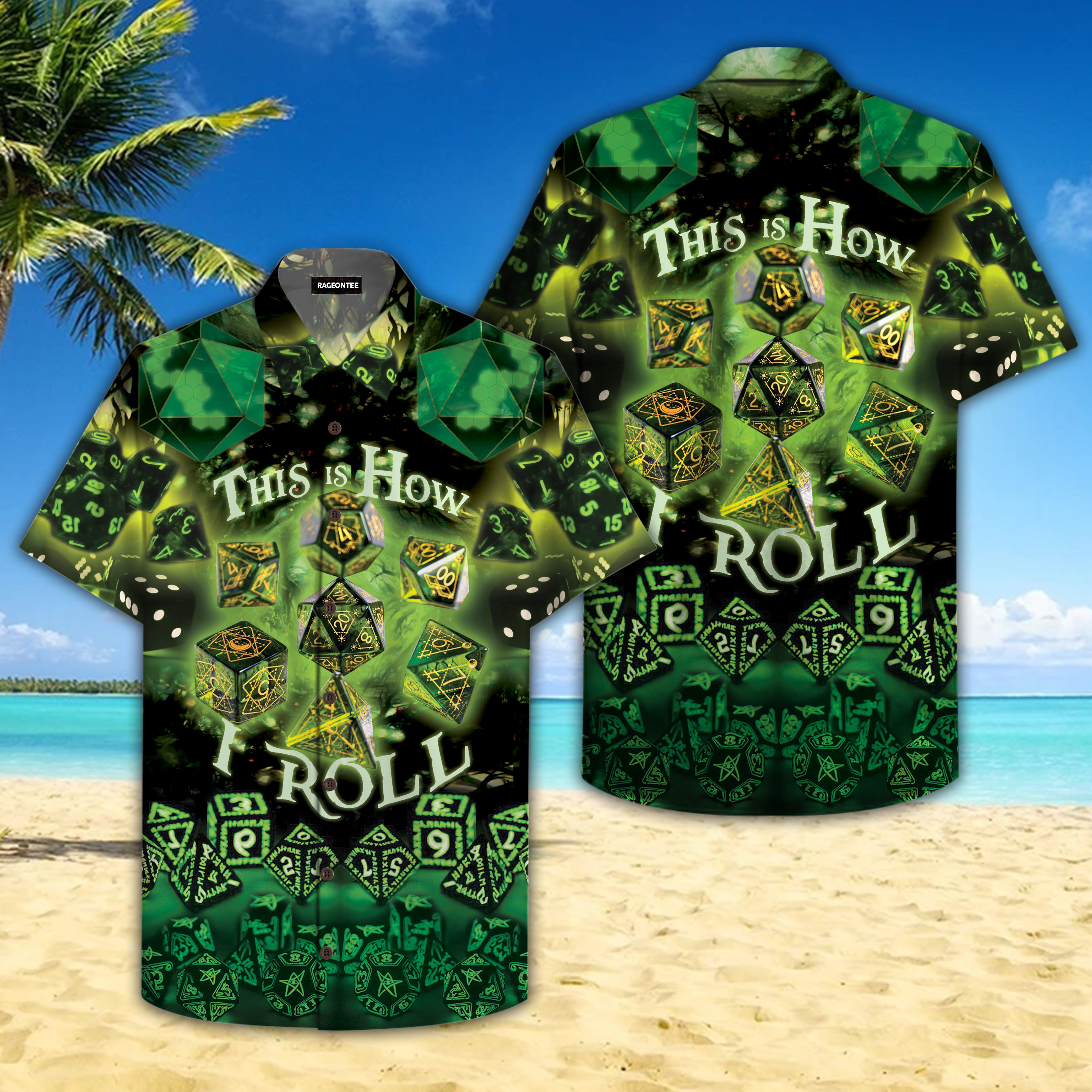 This Is How I Roll Hawaiian Shirt