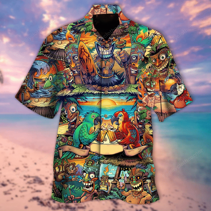 Tiki Vibes Hawaiian Shirt