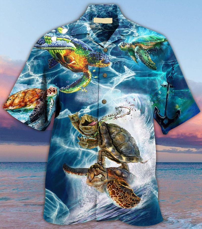 Top Turtle Hawaiian Shirt