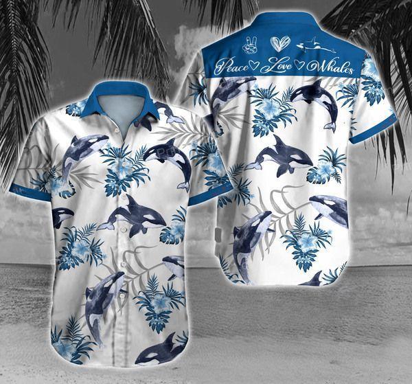 Whale Hawaiian Shirt