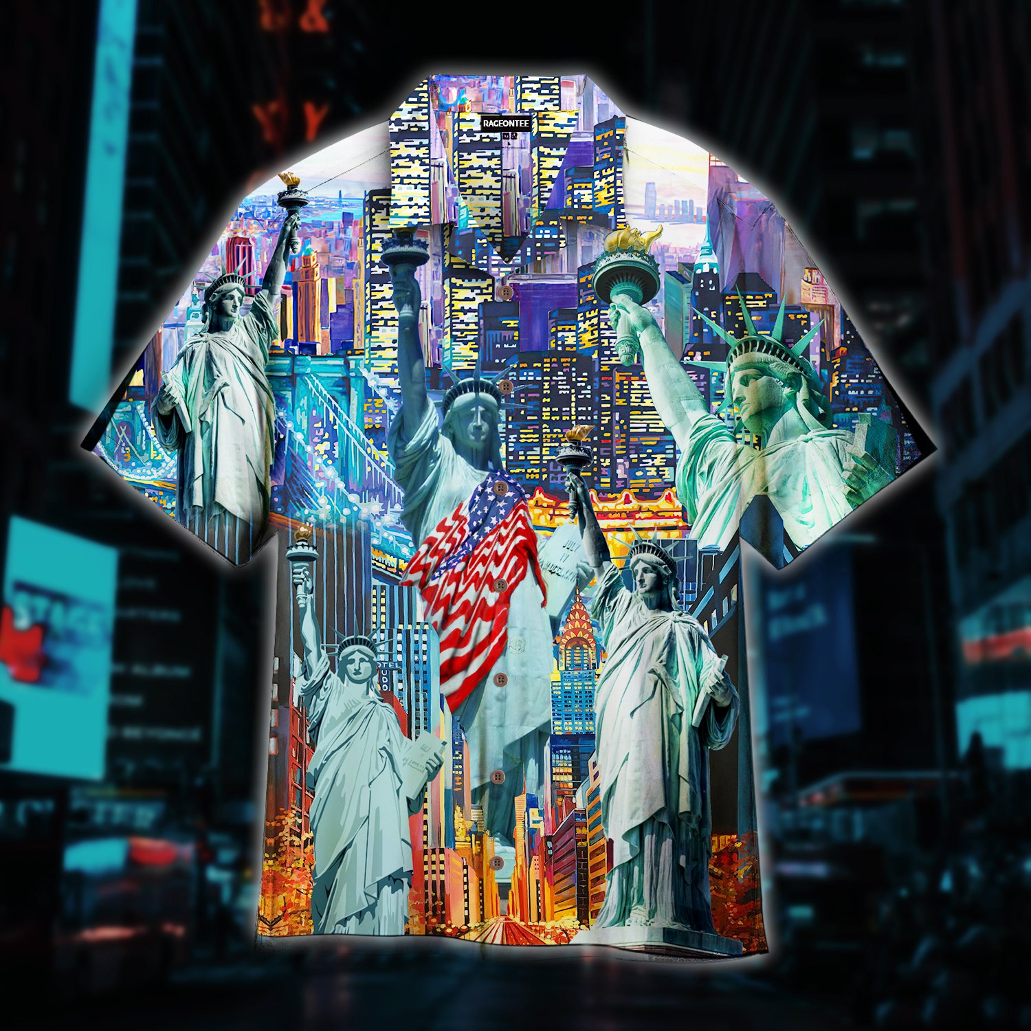 Where Liberty Is - There Is My Country Hawaiian Shirt