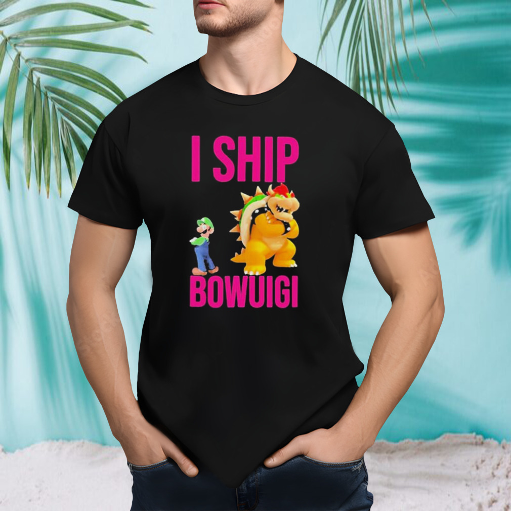 Mario I Ship Bowuigi Shirt
