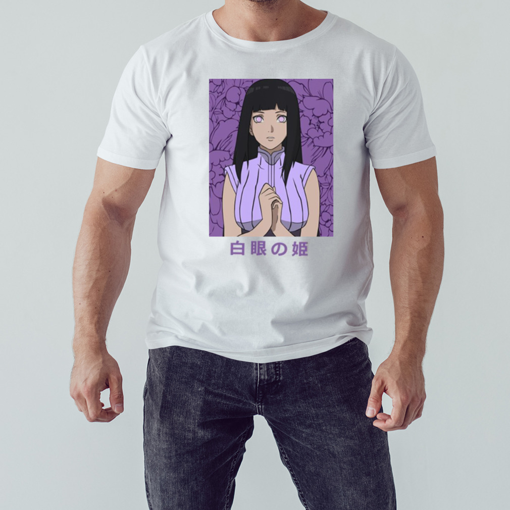 Princess Hinata Purple Graphic Naruto Shippuden shirt