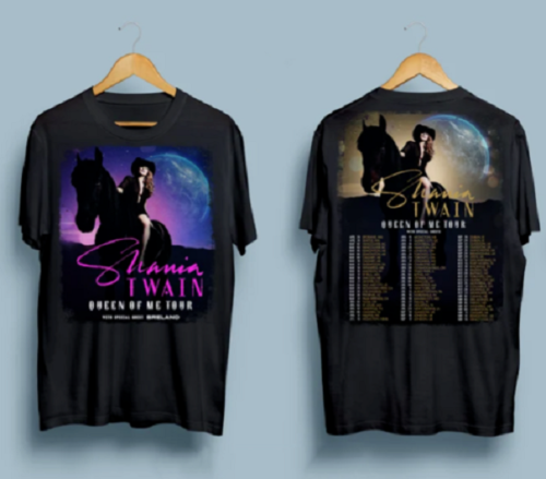 Shania Twain Queen Of Me Tour 2023 Unisex T-shirts