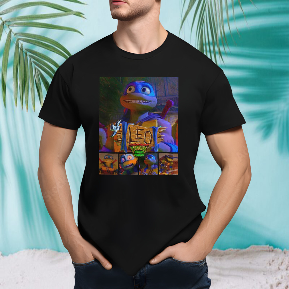 Leo-Teenage Mutant Ninja Turtles Mutant Mayhem T-Shirt