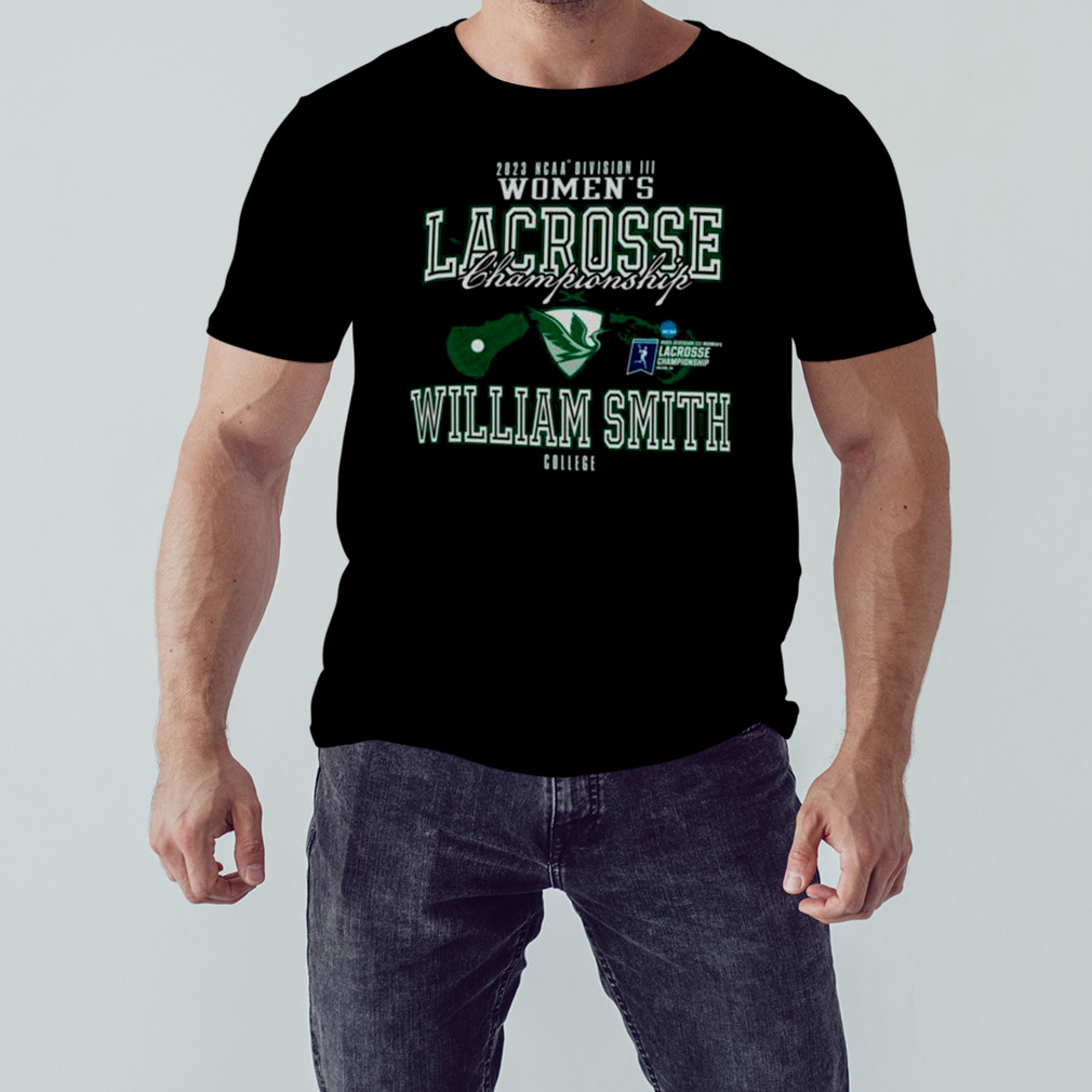 2023 NCAA Division III Women’s Lacrosse Championship William Smith College shirt