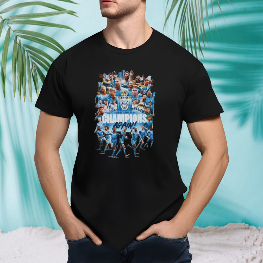 Champion Manchester City Premier League 2023 shirt