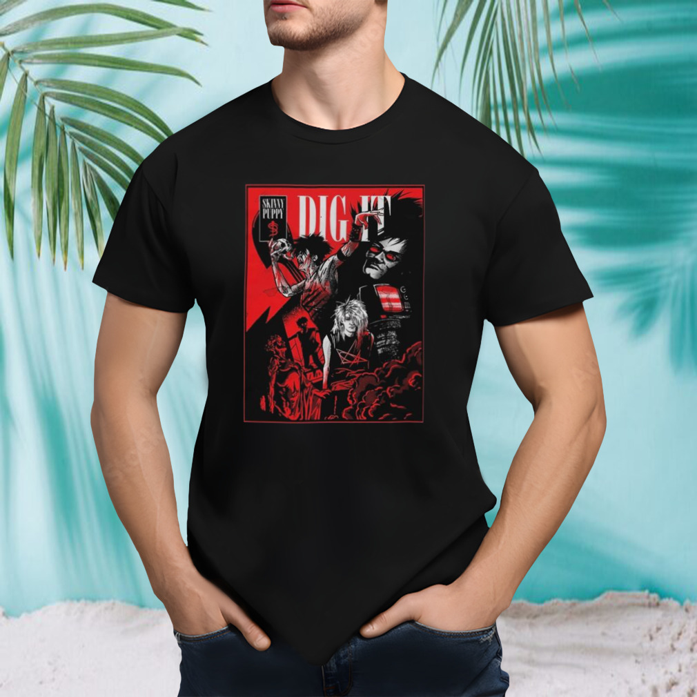 Dig It Skinny Puppy Tour 2023 Shirt