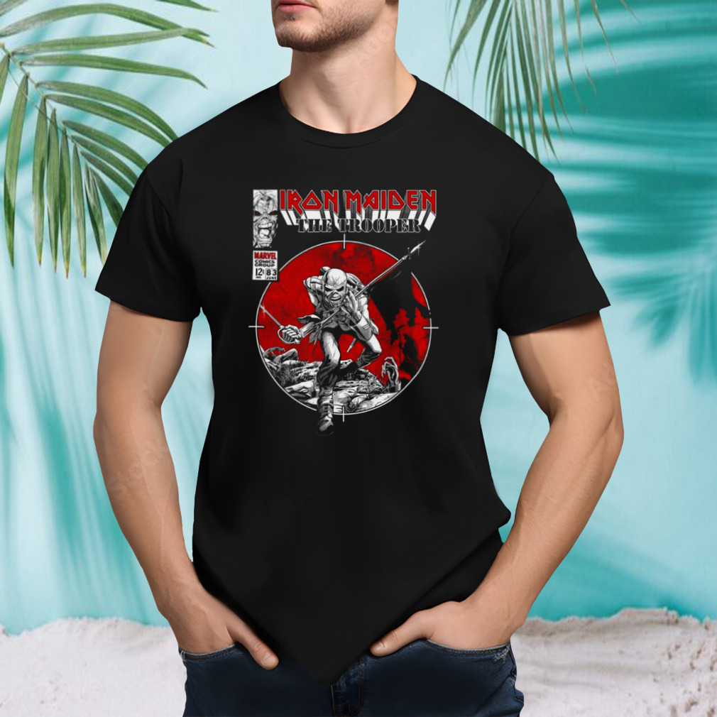 IRON MAIDEN X MARVEL TROOPER COMIC TEE