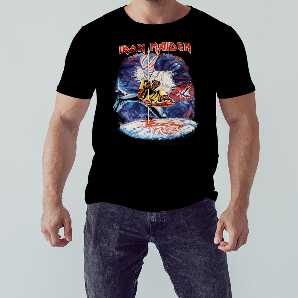 MAIDEN REMASTERED BEAST ON THE ROAD EUROPE TOUR TEE