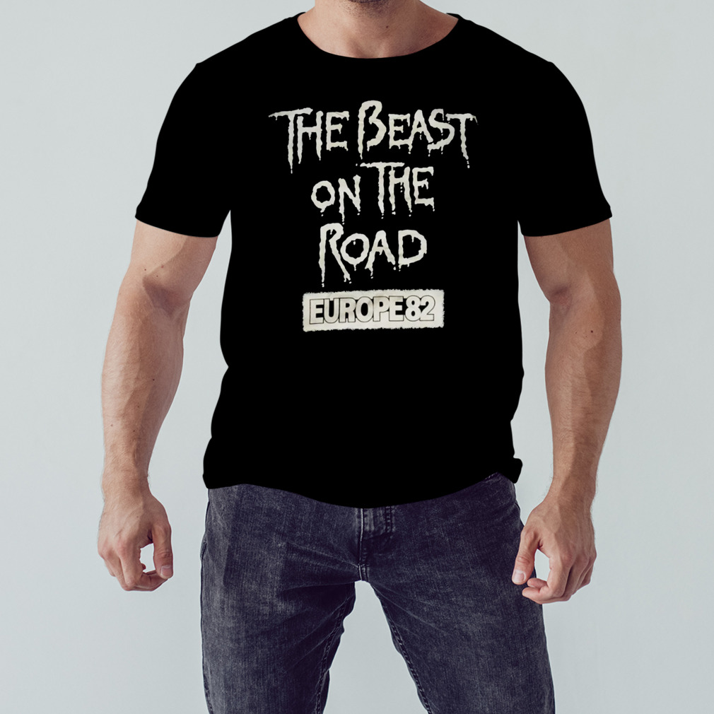 MAIDEN REMASTERED BEAST ON THE ROAD EUROPE TOUR shirt