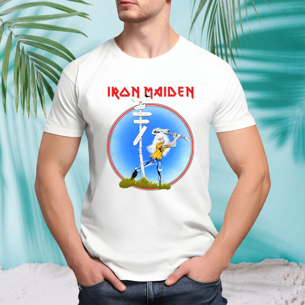 MAIDEN REMASTERED THE BEAST AT READING AND THE USA shirt