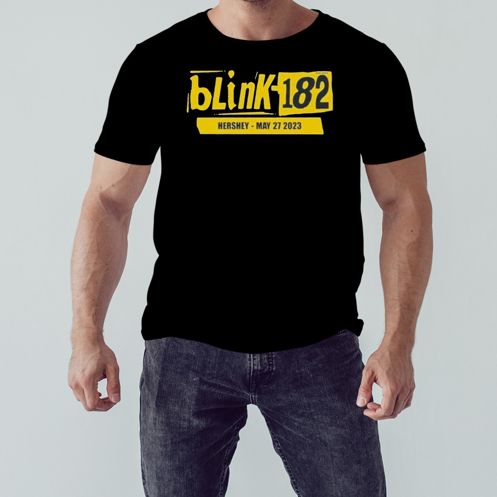 May 27, 2023 Blink-182 Tour Hershey Shirt