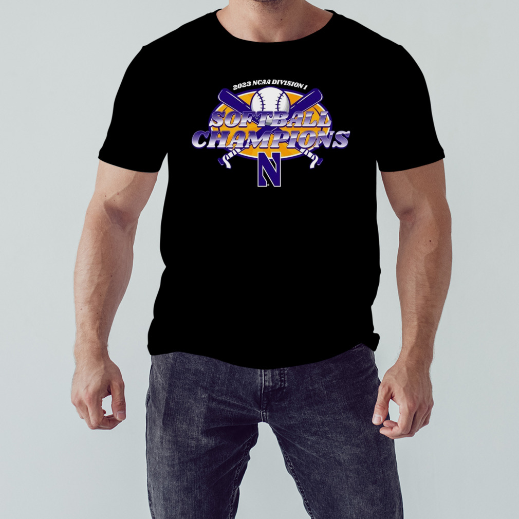 Northwestern Wildcats 2023 NCAA Division I Softball Champions shirt