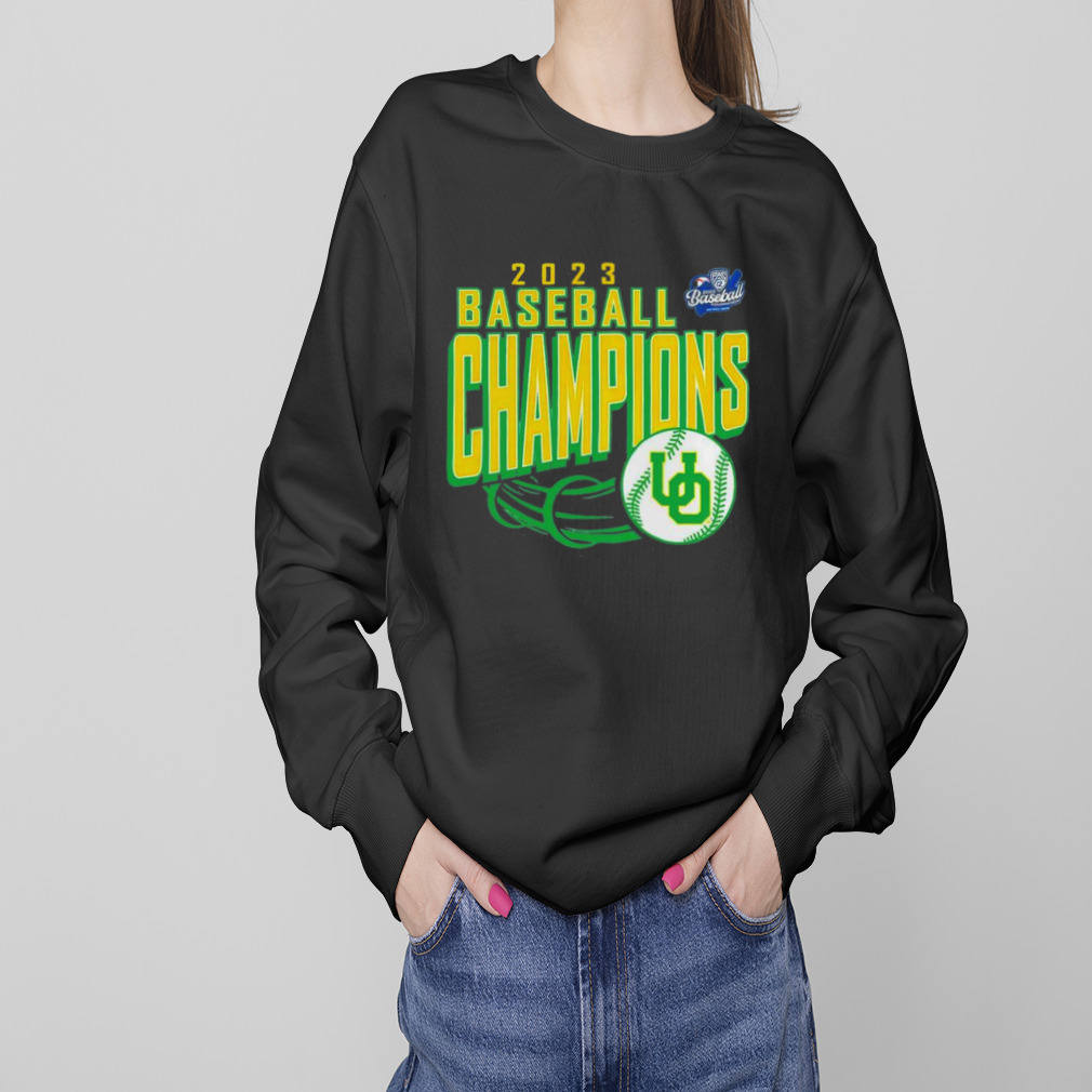 Oregon Ducks 2023 PAC 12 Baseball Champions Shirt - Bring Your