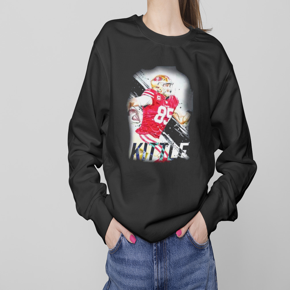 Paper Graphic George Kittle Shirt - Yesweli