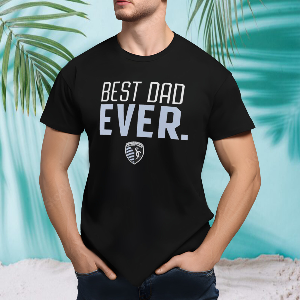 Sporting Kansas City Best Dad Ever Logo Father’s Day T-Shirt