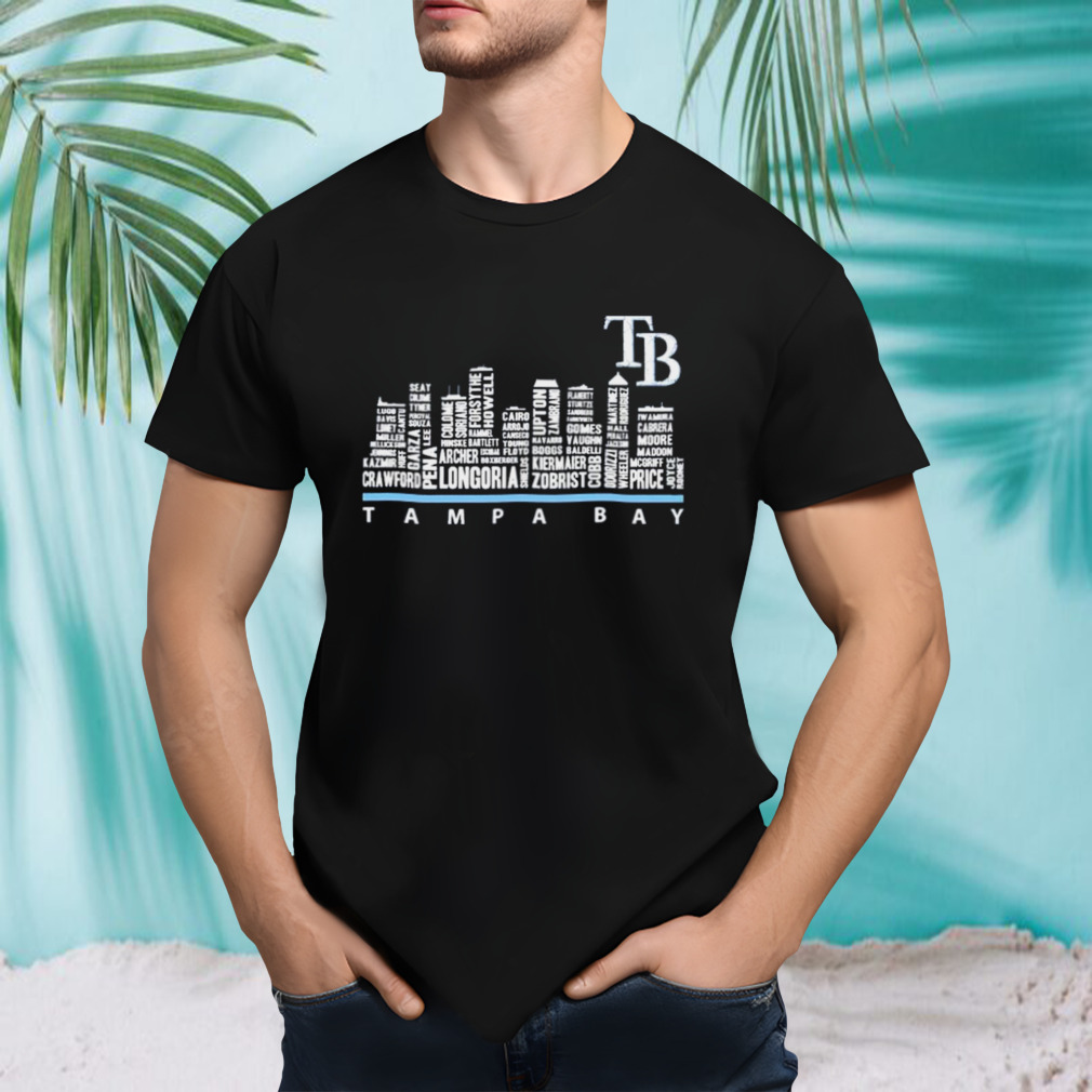 Tampa Bay Rays City Players Name Shirt