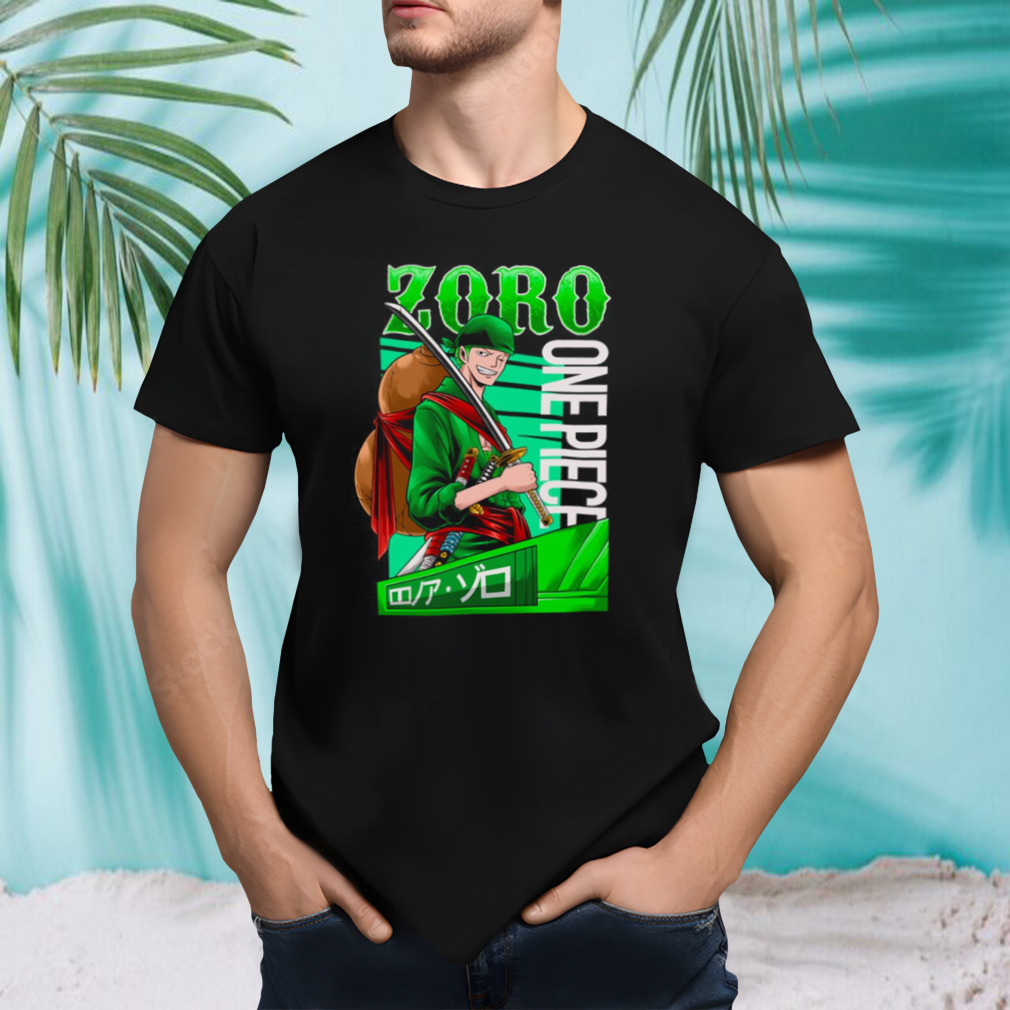 The Master Katana Zoro One Piece shirt