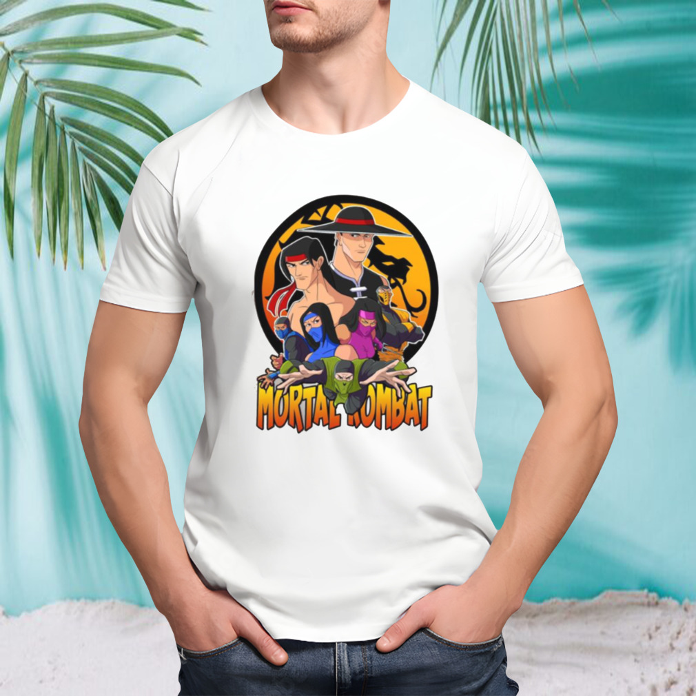 Yellow Logo Mortal Kombat shirt