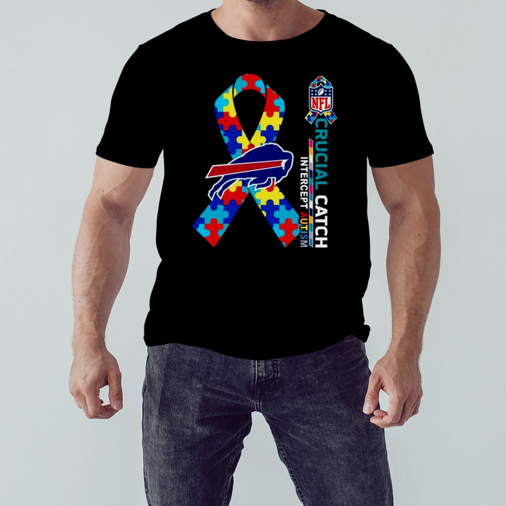 Buffalo Bills Crucial Catch Intercept Autism 2023 Shirt - Bring