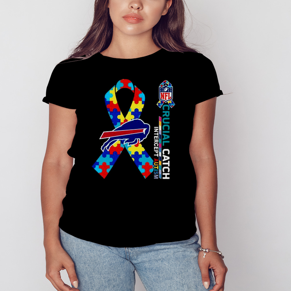 Buffalo Bills Crucial Catch Intercept Autism 2023 shirt