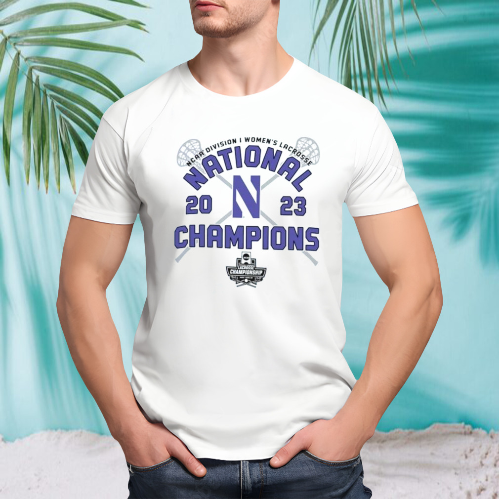 Northwestern Wildcats 2023 NCAA Women’s Lacrosse National Champions Locker Room Shirt