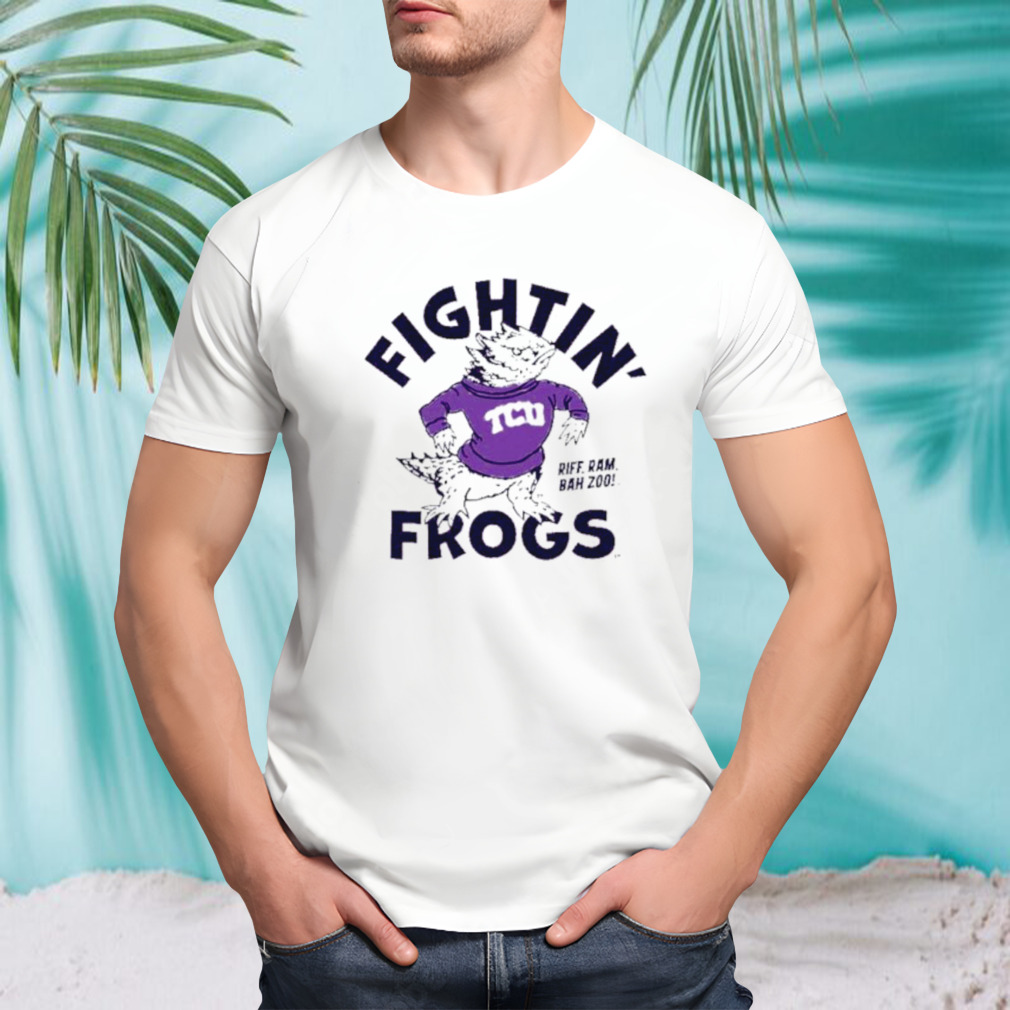 Texas Christian University Fightin’ Frogs Riff Ram Bah Zoo shirt