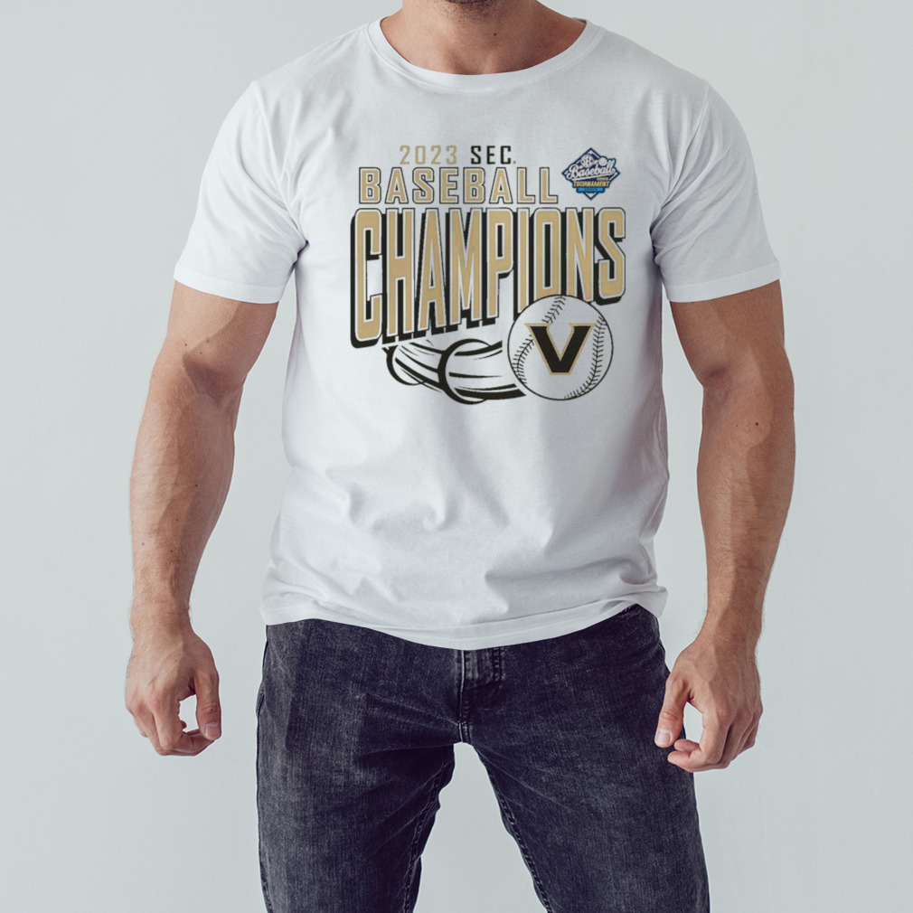 Vanderbilt Commodores 2023 SEC Baseball Tournament Champions Shirt ...