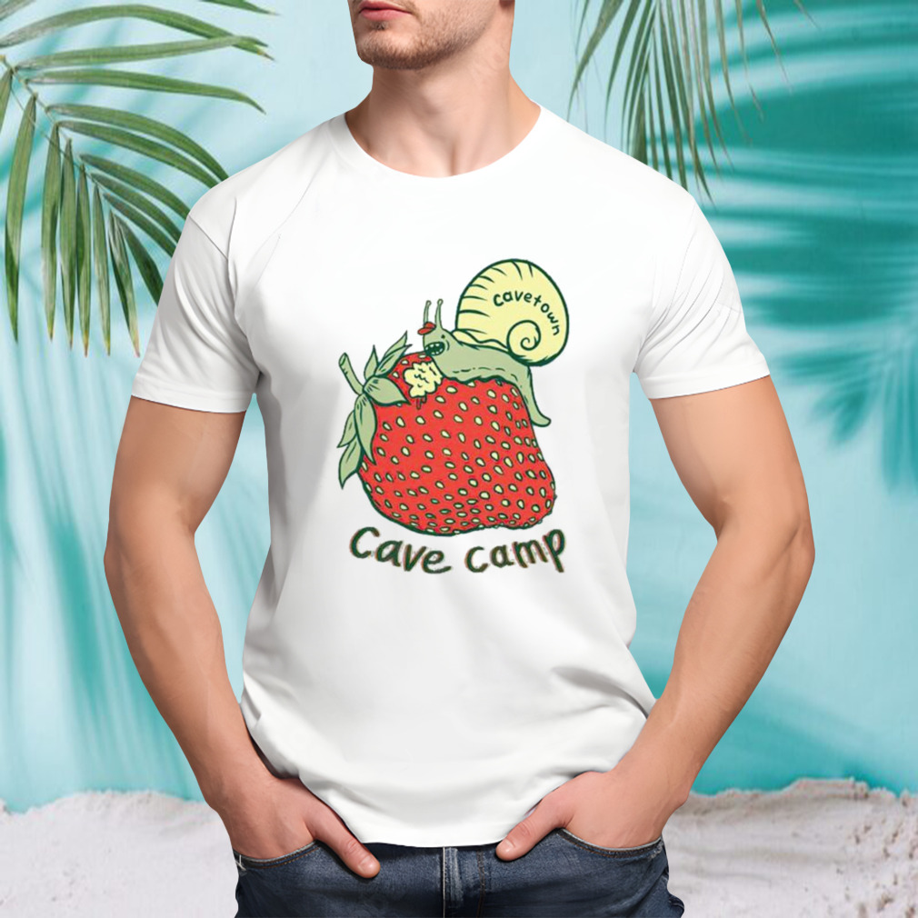 Cavetown hungry snail cave camp shirt