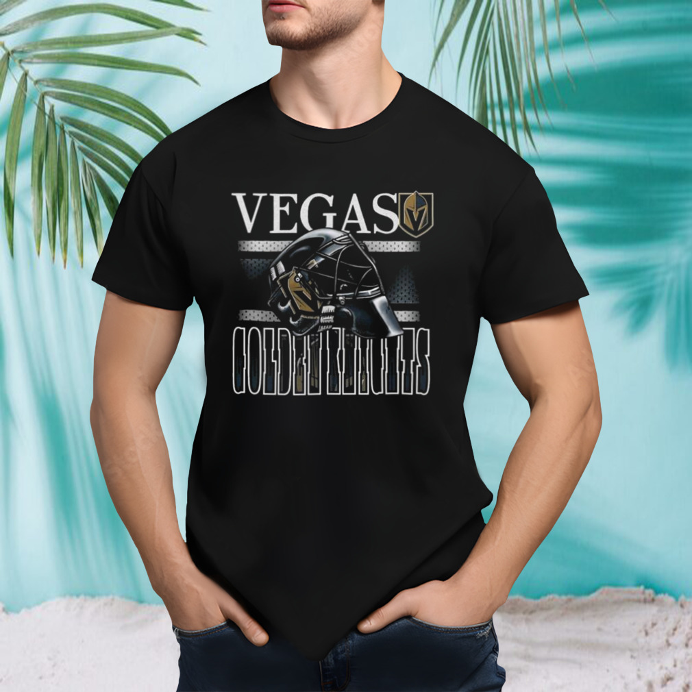 NHL Youth Las Vegas Golden Knights Helmet Head 2023 Shirt