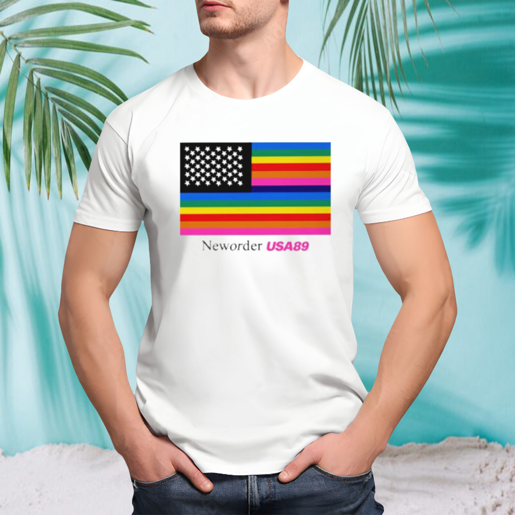 New Order USA 89 USA flag pride shirt