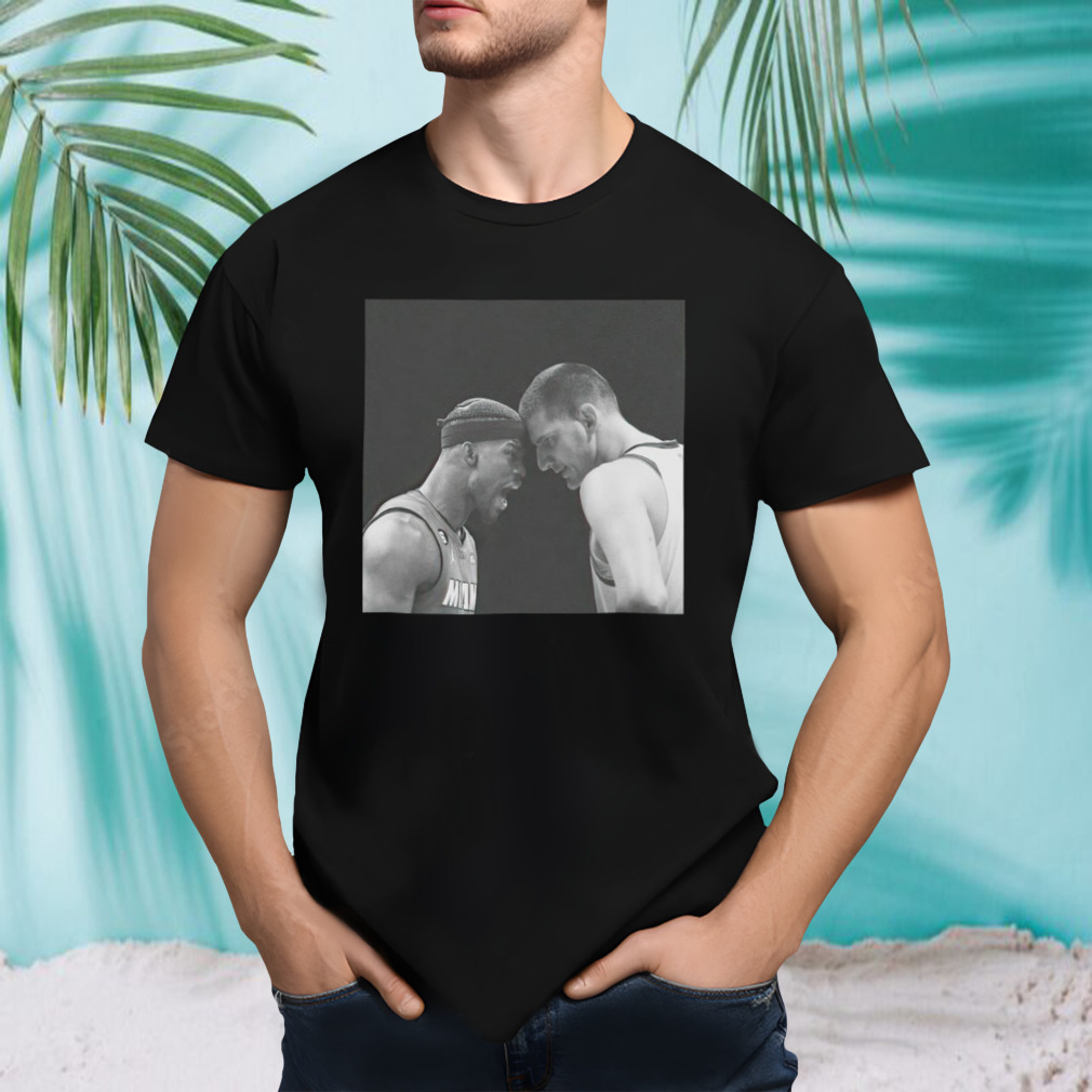 Nikola Jokic vs Jimmy Butler shirt
