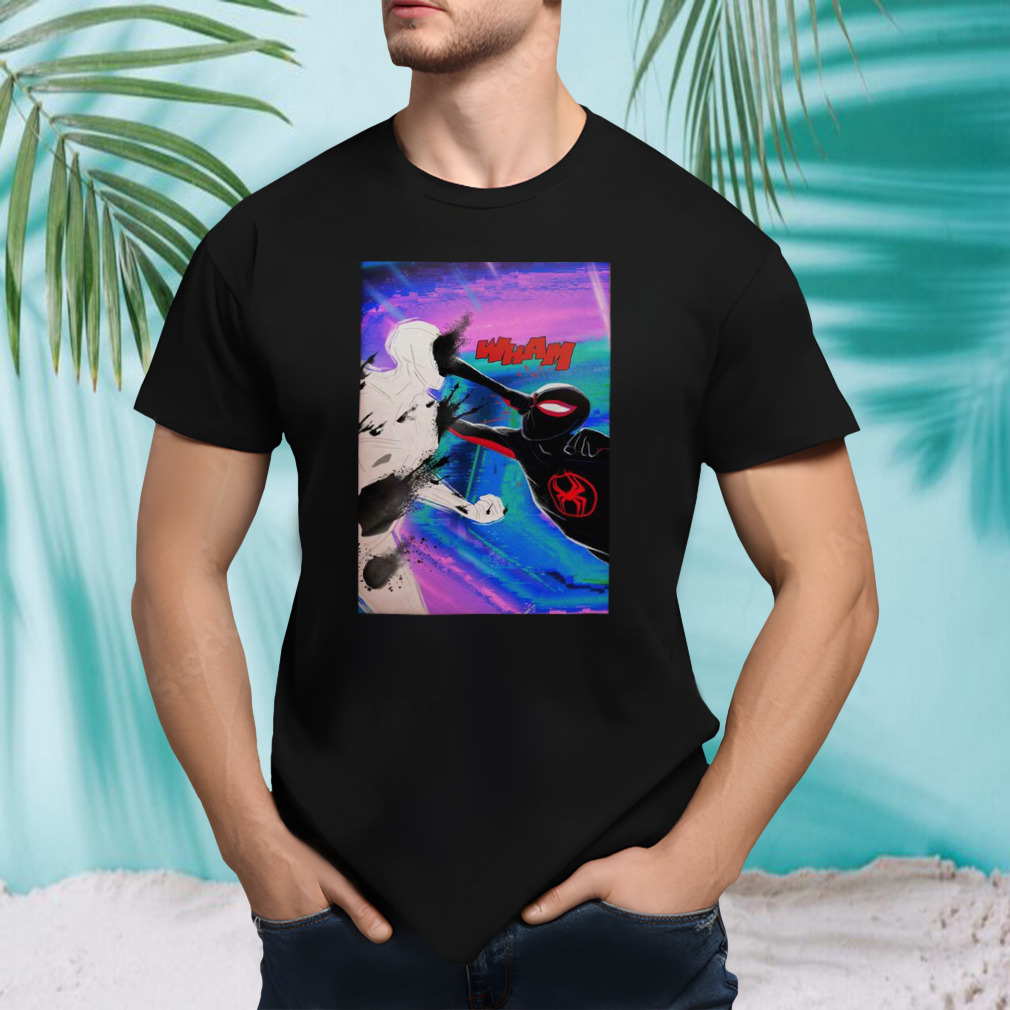 The Spot vs Miles Morales SpiderMan Across The SpiderVerse New Movie shirt