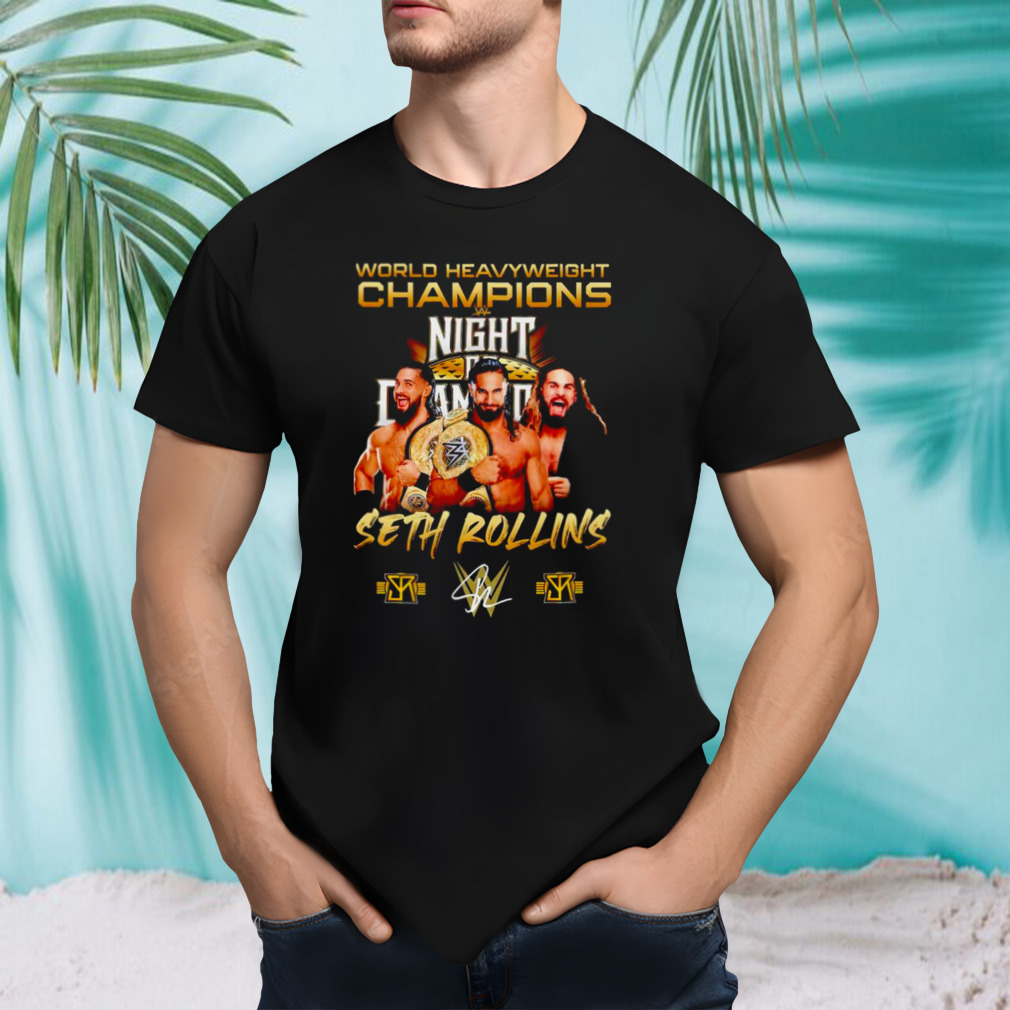 World heavyweight champions Seth Rollins shirt