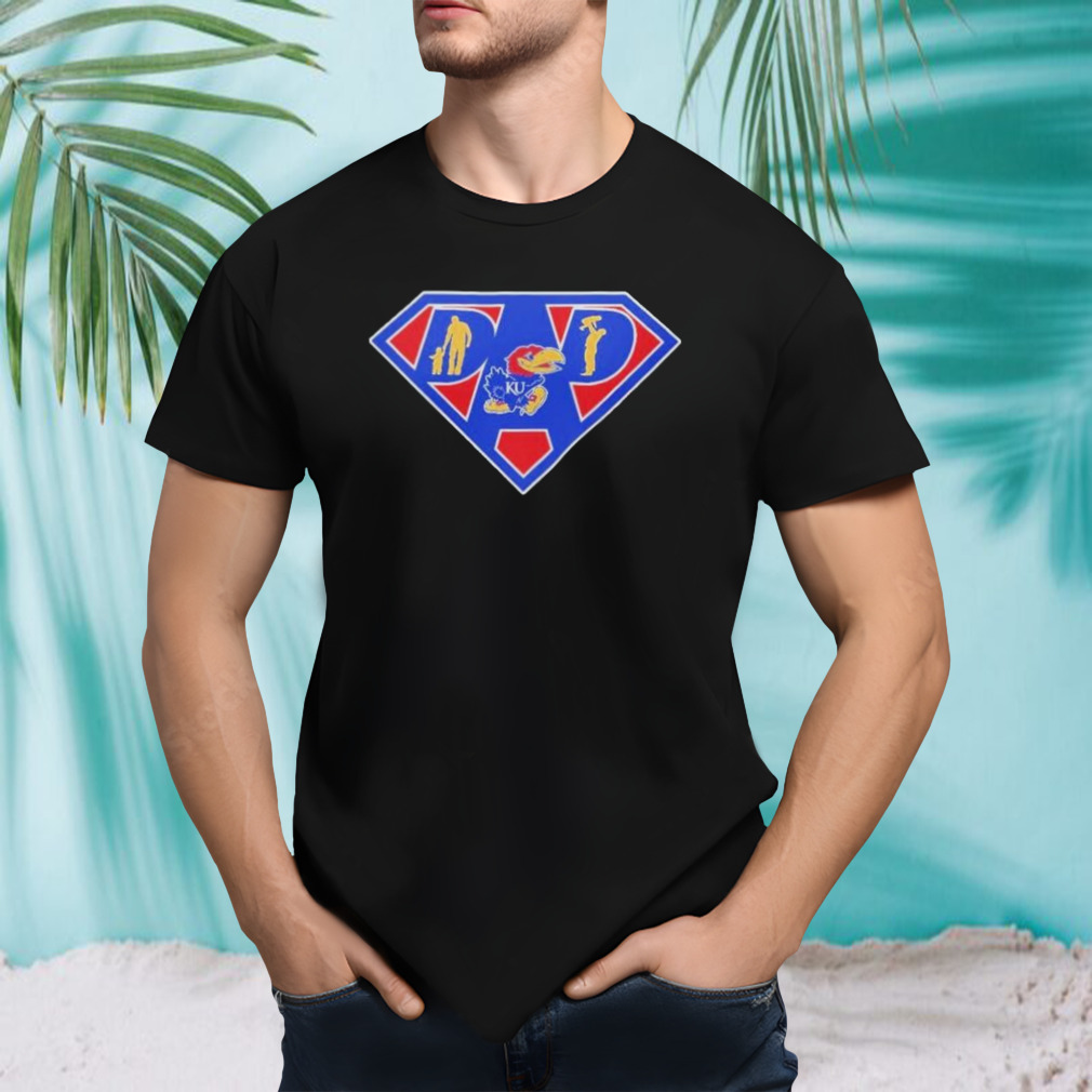 kansas Jayhawks Super dad shirt