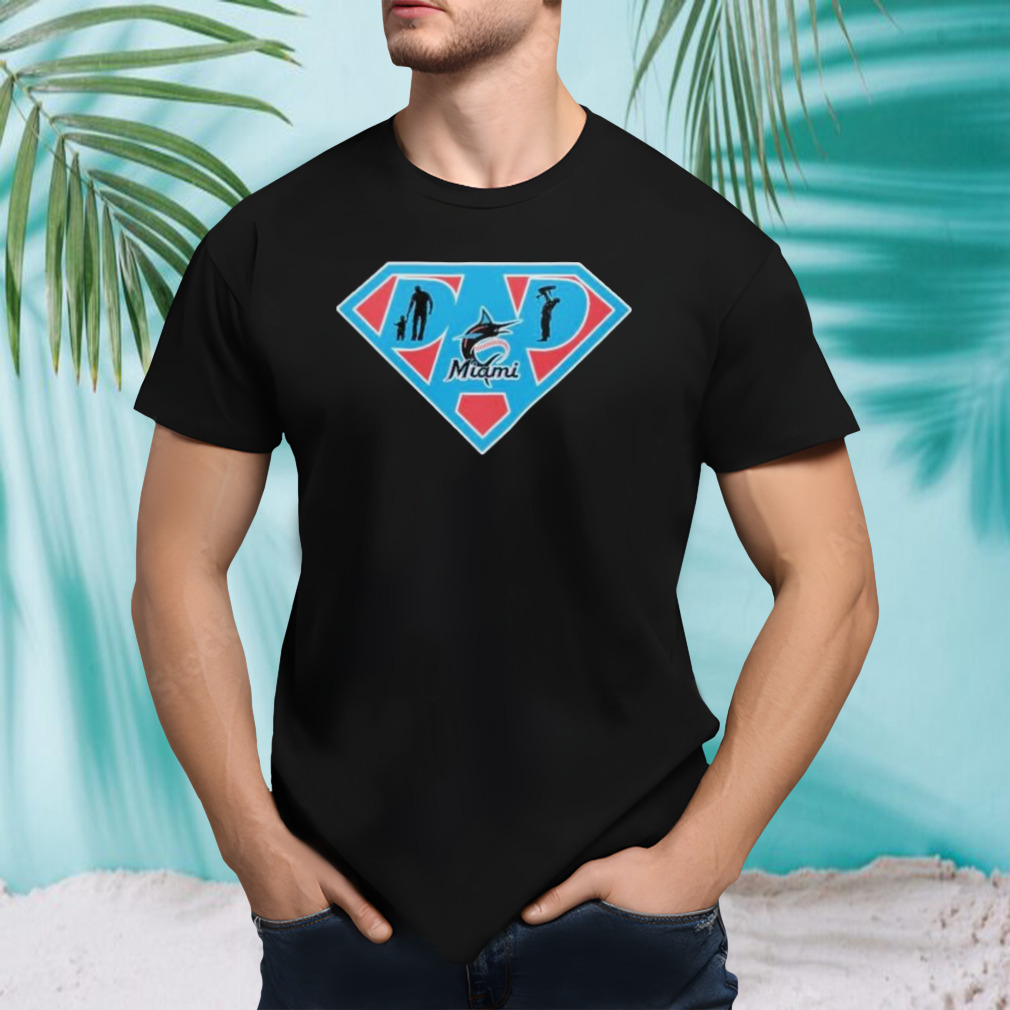 miami Marlins Super dad shirt