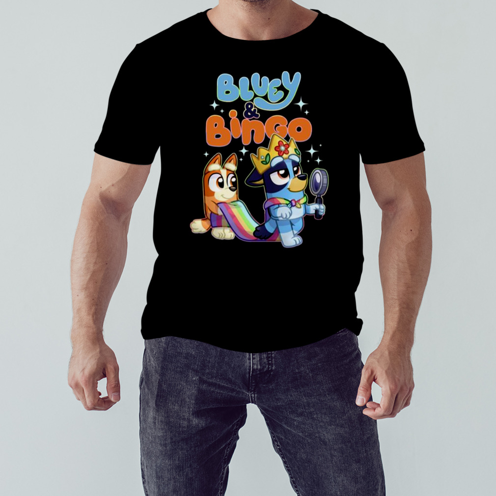 Bluey And Bingo Hanging Out shirt