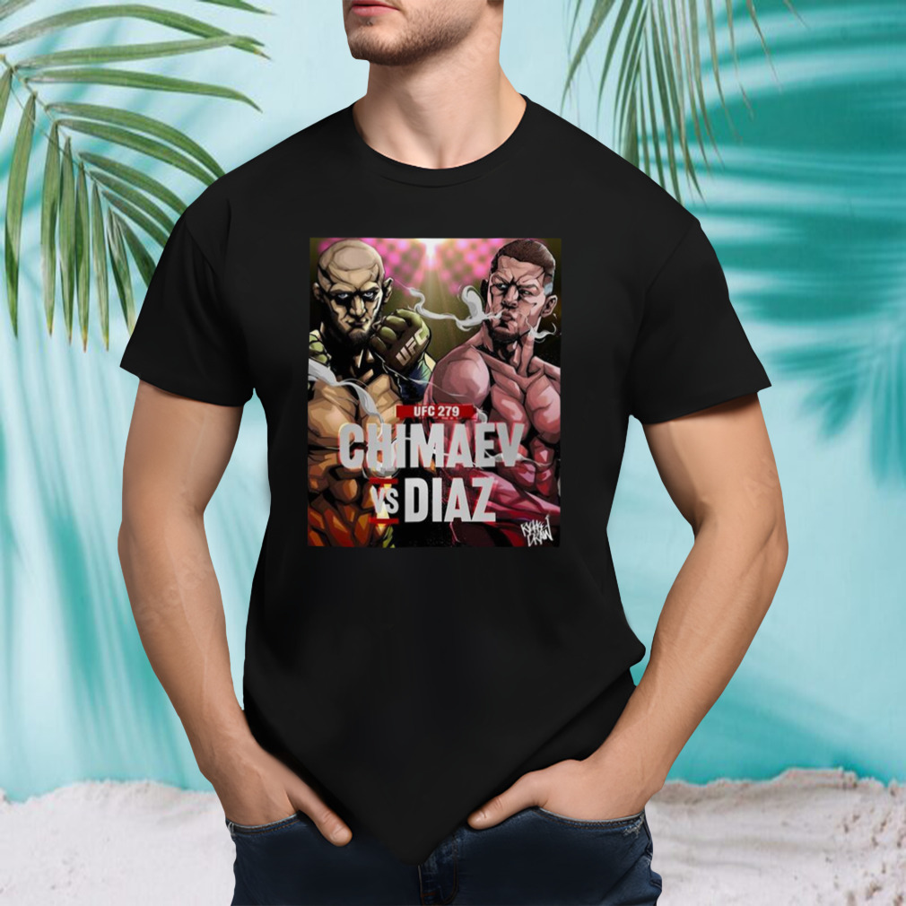 Chimaev Vs Diaz Active Anime Graphic Ufc Mma Fighter shirt