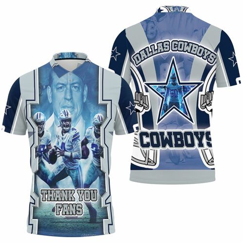 Dallas Cowboys Nfc East Division Super Bowl 3D All Over Print Polo Shirt