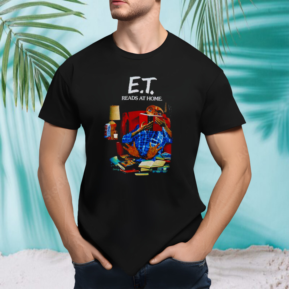 ET reads at home shirt