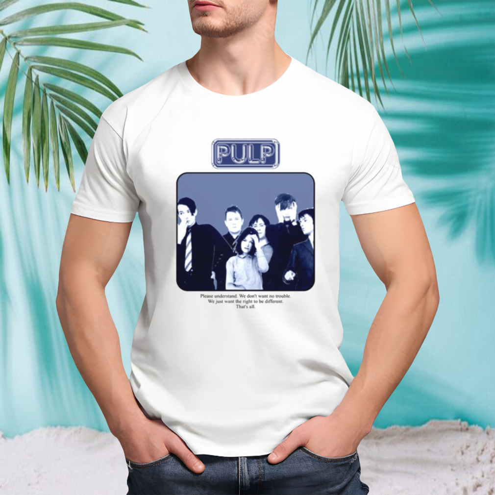 English Rock Band Pulp shirt