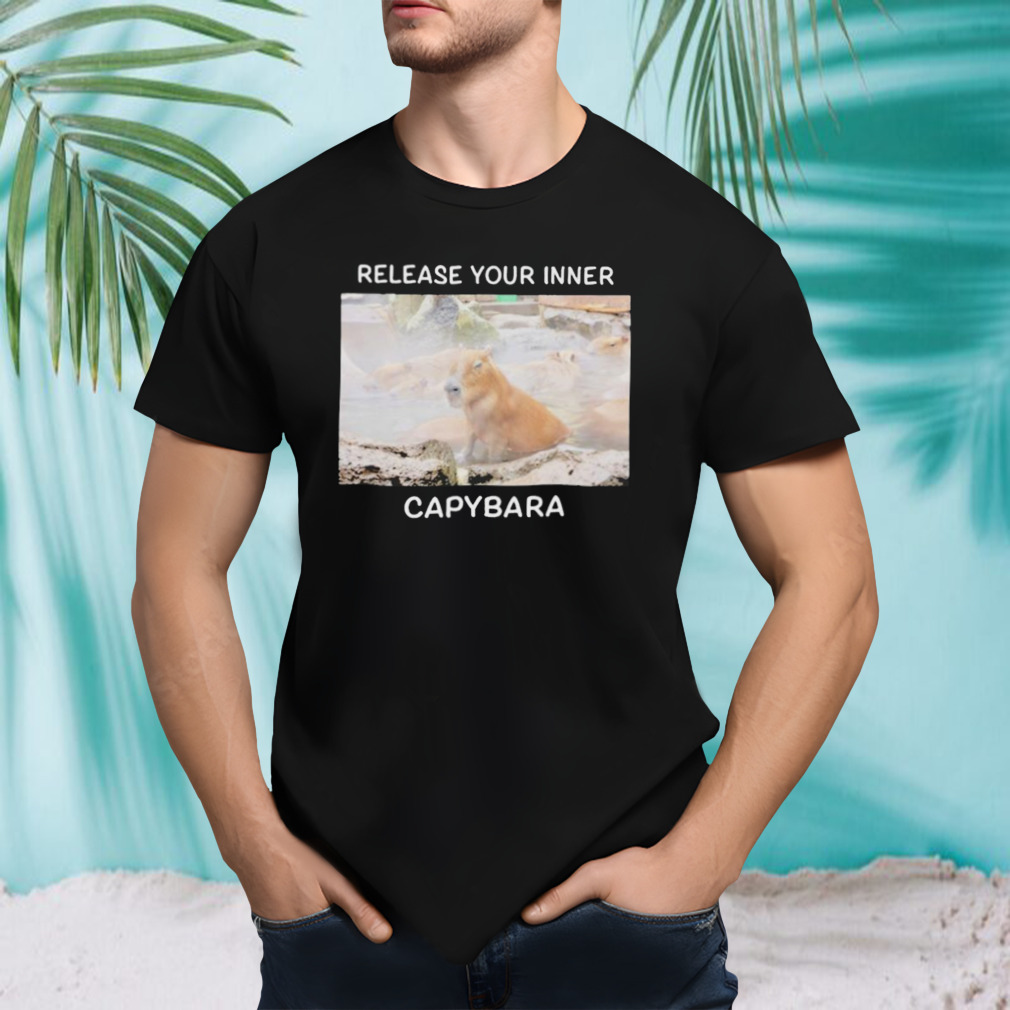 Gaijin Mommy Release Your Inner Capybara Shirt