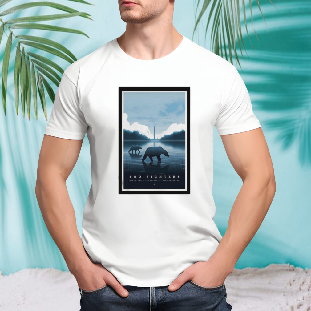 Poster Foo Fighters Washington 2023 Shirt