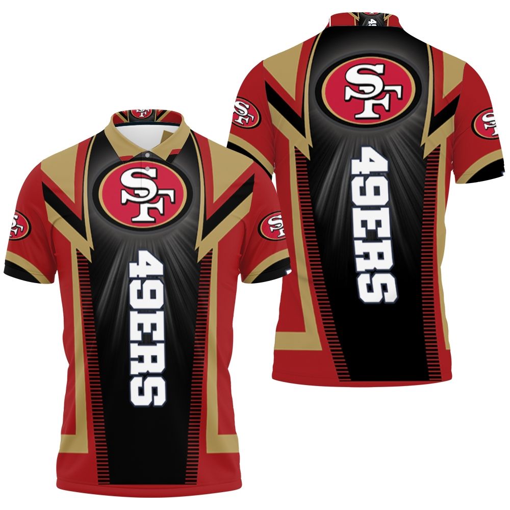 San Francisco 49ers For Fans 3D All Over Print Polo Shirt