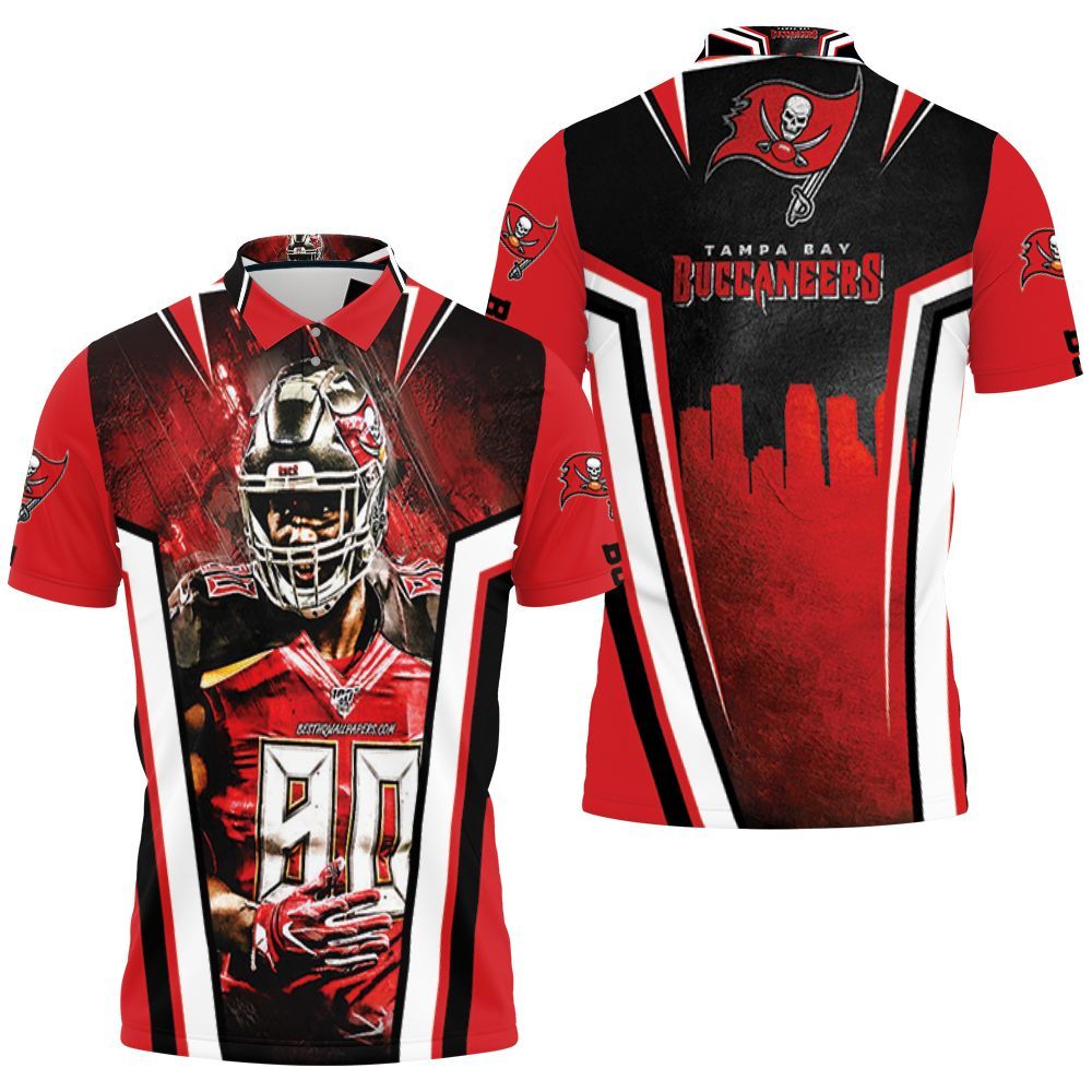 Tampa Bay Buccaneers Super Bowl Champions O J Howard 3D All Over Print Polo Shirt