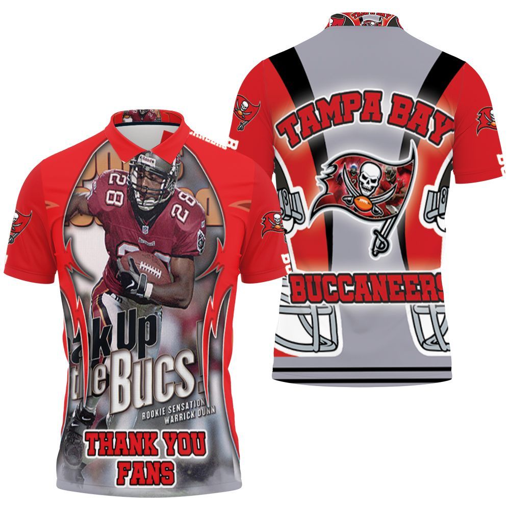 Tampa Bay Buccaneers Superbowl Champions 3D All Over Print Polo Shirt