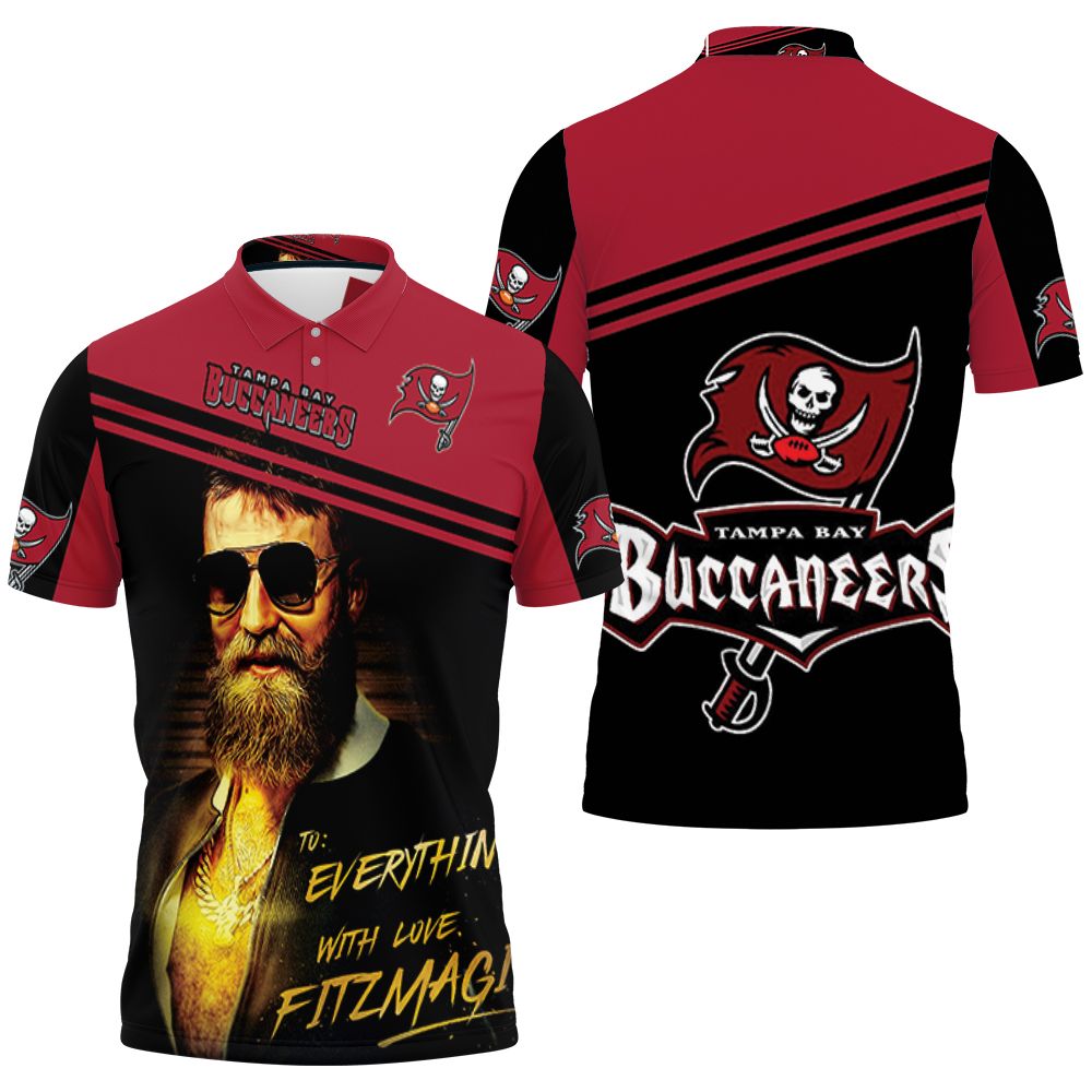 Tampa Bay Buccaneers To Everything With Love Fiztmagic 3D All Over Print Polo Shirt