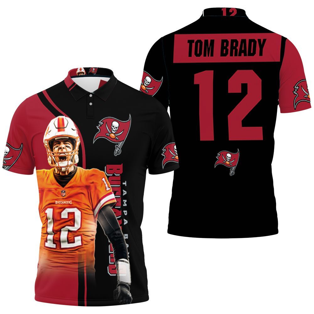 Tampa Bay Buccaneers Tom Brady Best Player Legend For Fan 3D All Over Print Polo Shirt