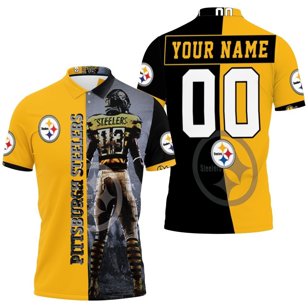 13 James Washington Pittsburgh Steelers Legend Nfl Season Personalized 3D All Over Print Polo Shirt